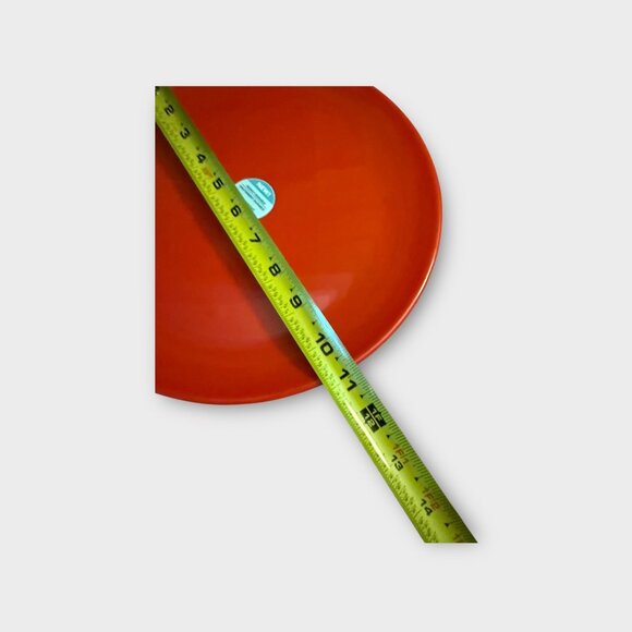 New 4-Pack Red 11” Plates with Matching Bowls – Vibrant Dinnerware Set - Picture 3 of 4